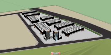 厂房与物流园SketchUp模型 学习交流的原创精品资源